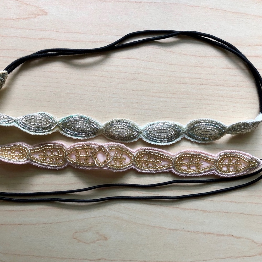 🌻2/$15 Beaded Headband Bundle